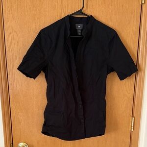 H&M Black Short Sleeve Shirt